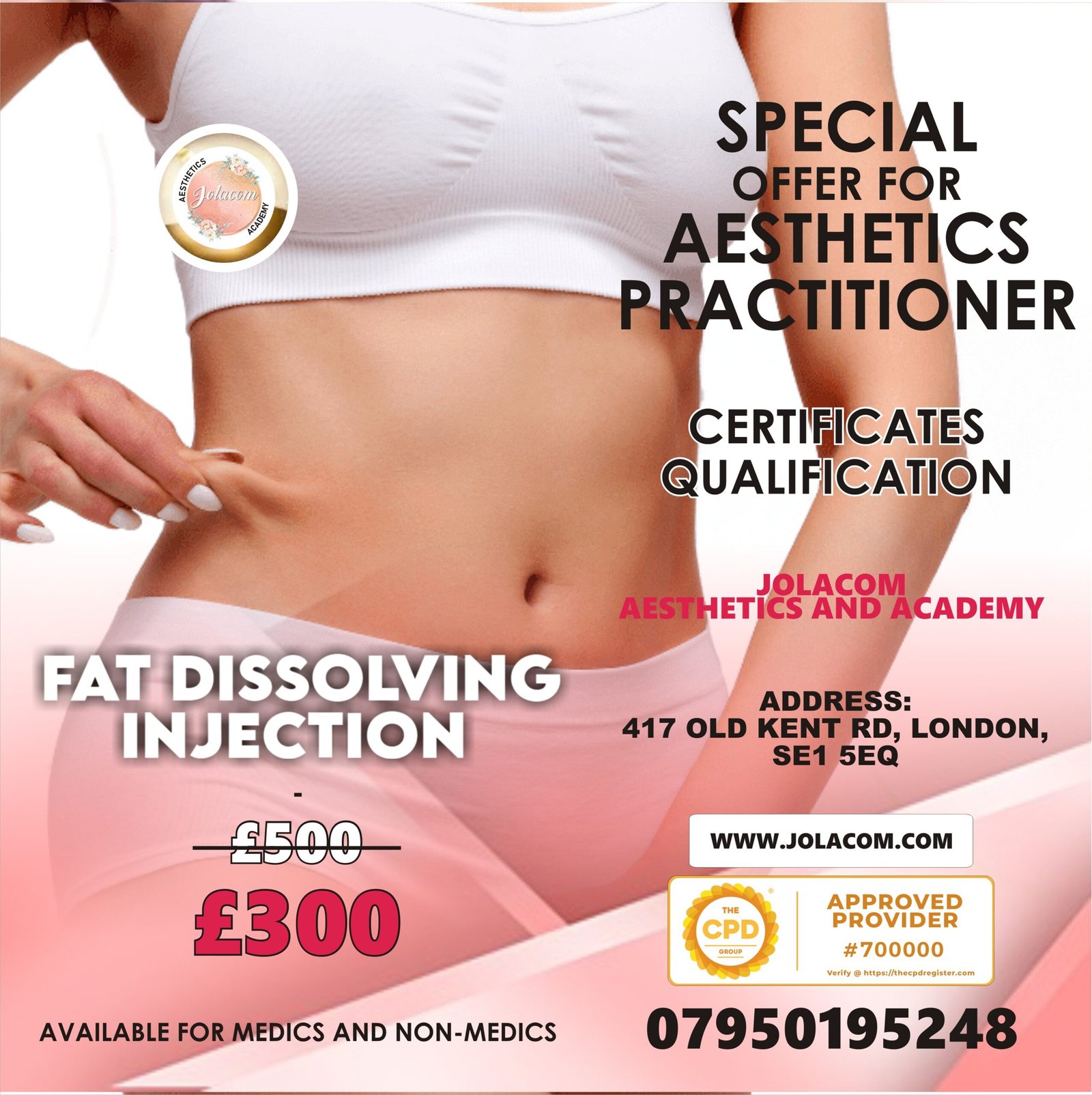 Fat Dissolving injection training
